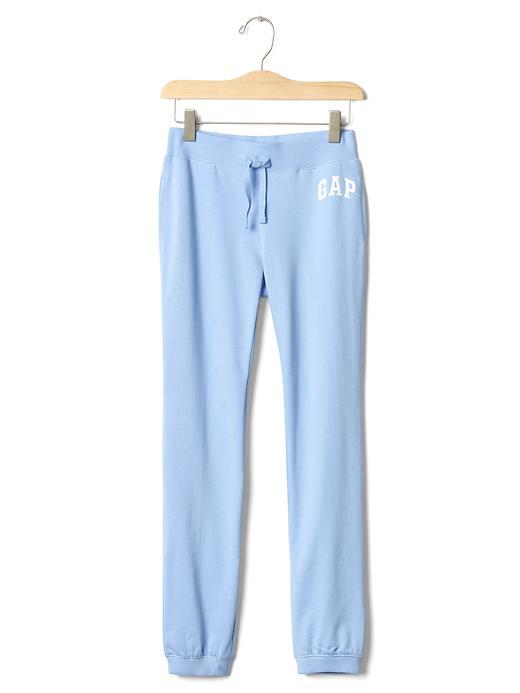 Gap Shimmer Waist Logo Sweats - Simply Blue