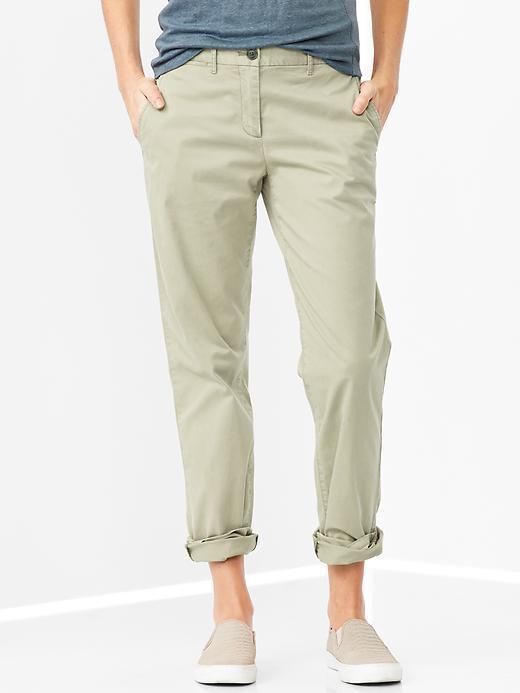 Gap Broken In Straight Khakis - Light Sage