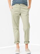 Gap Broken In Straight Khakis - Light Sage