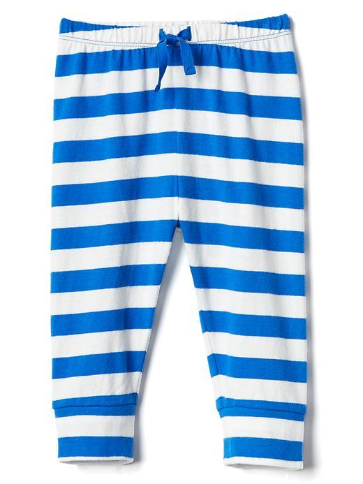 Gap Organic Print Knit Pants - Stripe