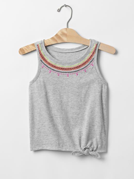 Gap Embroidered Tie Tank - B05