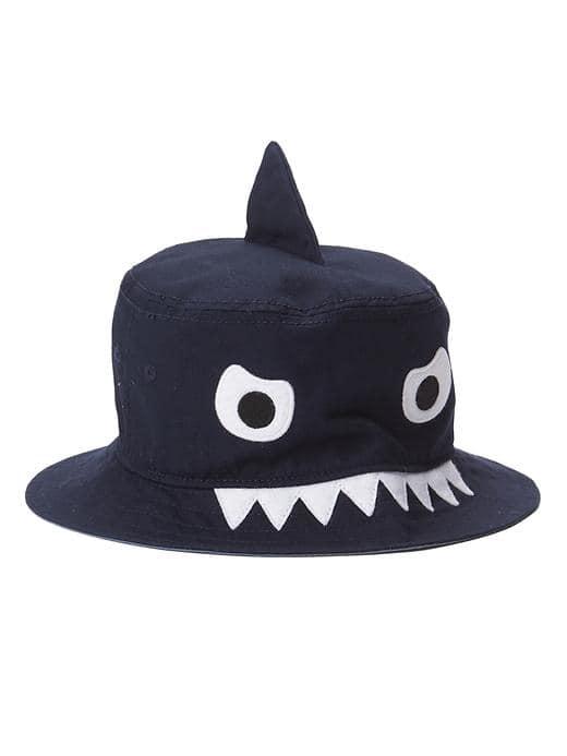 Gap Shark Face Bucket Hat - New Navy