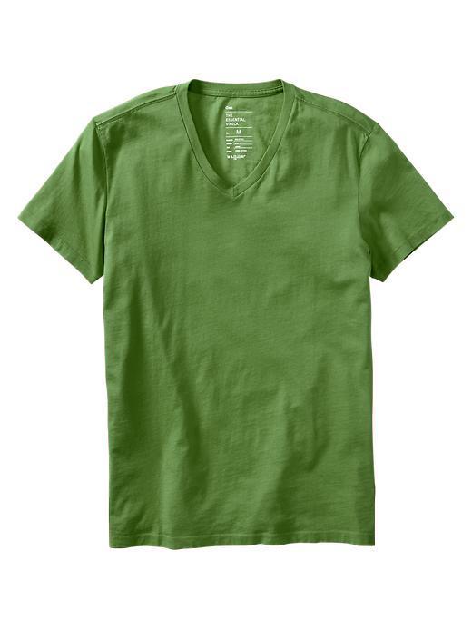 Gap The Essential V Neck T - Pixie Green