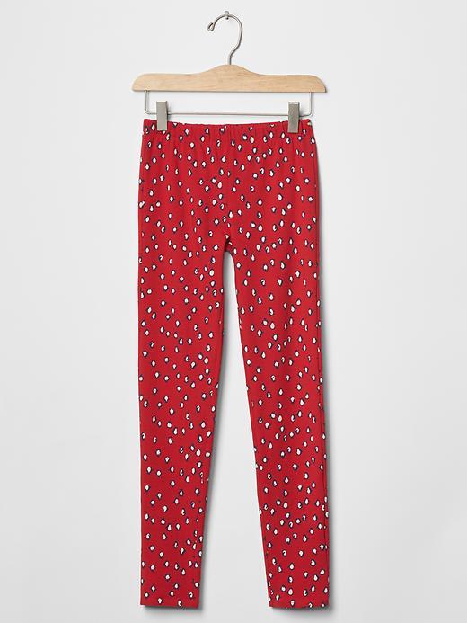 Gap Printed Leggings - Modern Red