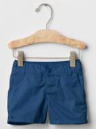 Gap Solid Pull On Shorts - Chrome Blue