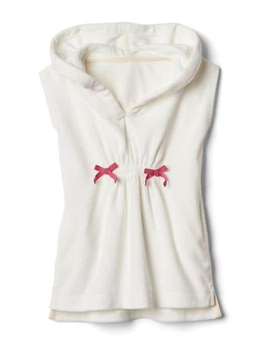 Gap Terry Hoodie Cover Up - Off White