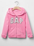 Gap Cozy Logo Zip Hoodie - Neon Impulsive Pink