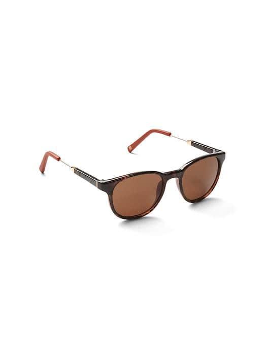 Gap Retro Sunglasses - Tortoise Brown
