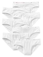 Gap Logo Heart Bikini 7 Pack - White