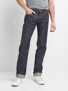 Gap Women Japanese Selvedge Straight Fit Jeans - Raw