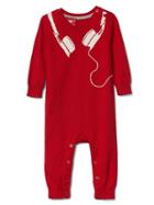 Gap Babygap X Red Sweater One Piece - Red