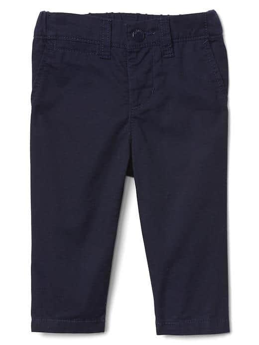 Gap Solid Twill Chinos - Dark Night
