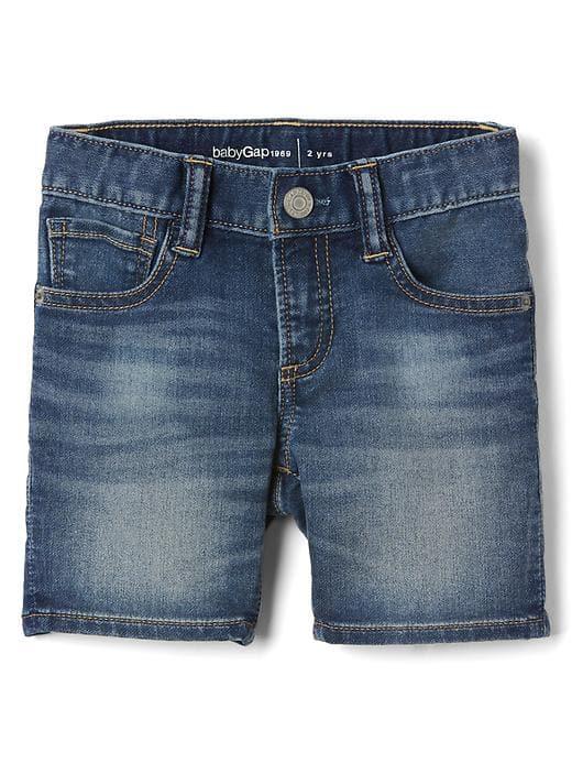 Gap Supersoft Denim Shorts - Light Wash