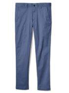 Gap Men Classic Stretch Skinny Fit Khakis - Blue Pearl