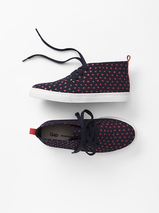 Gap Gapkids X Ed Polka Dot Sneakers - True Indigo
