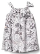 Gap Safari Bow Halter Dress - New Off White