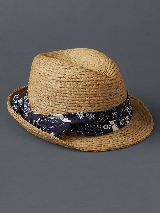 Gap Wrap Fedora - New Tan