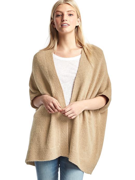 Gap Women Open Front Batwing Cardigan - New Camel