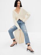 Sky High Cheeky Straight Jeans With Washwell