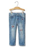Gap Babygap + Pendleton Rip & Repair Girlfriend Jeans - Rip And Repair