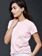 Gap Vintage Wash Crewneck Tee - Soft Plum