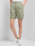 Gap The Archive Re Issue Pleated Fit Shorts - Olive