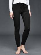 Gap Women Pure Body Ribbed Jogger - True Black Knit