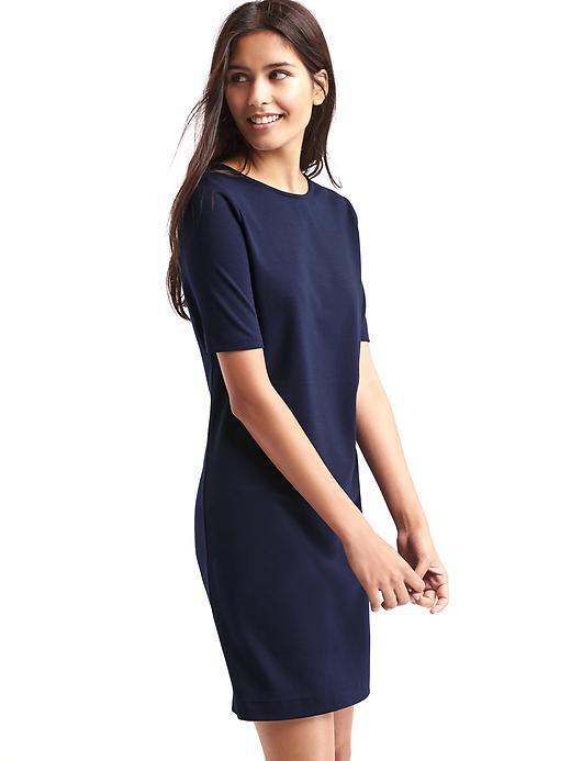Gap Women Scoop Back Shift Dress - Dark Night
