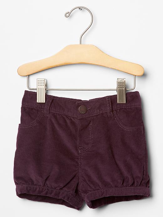 Gap Corduroy Bubble Shorts - Rich Wine