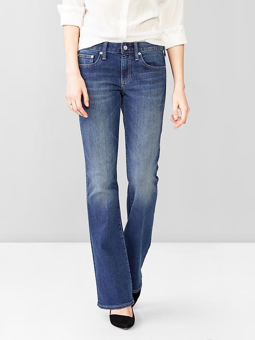 Gap Women 1969 Long &amp; Lean Jeans - Medium Wash