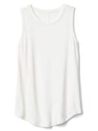 Gap Women Softspun Knit Muscle Tank - New Off White