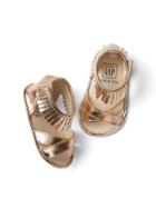 Gap Metallic Fringe Sandals - Rose Gold