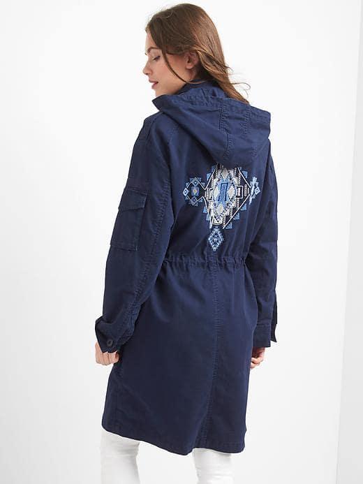 Gap Trench Utility Jacket - Dark Night