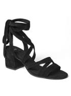 Gap Women Suede Multi Strap Sandals - Black