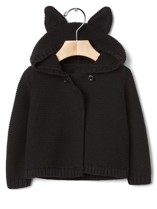 Gap Cat Hood Sweater - True Black