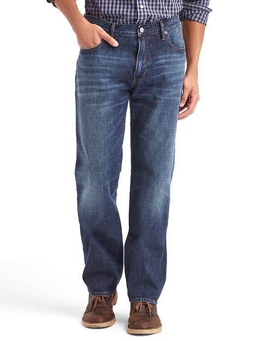 Gap Men Original 1969 Vintage Standard Fit Jeans - Dark Wash