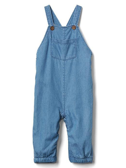 Gap Organic Lined Overall - Indigo Chambray