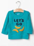 Gap Let&#39s Go Bananas Sweatshirt - Antilles Blue
