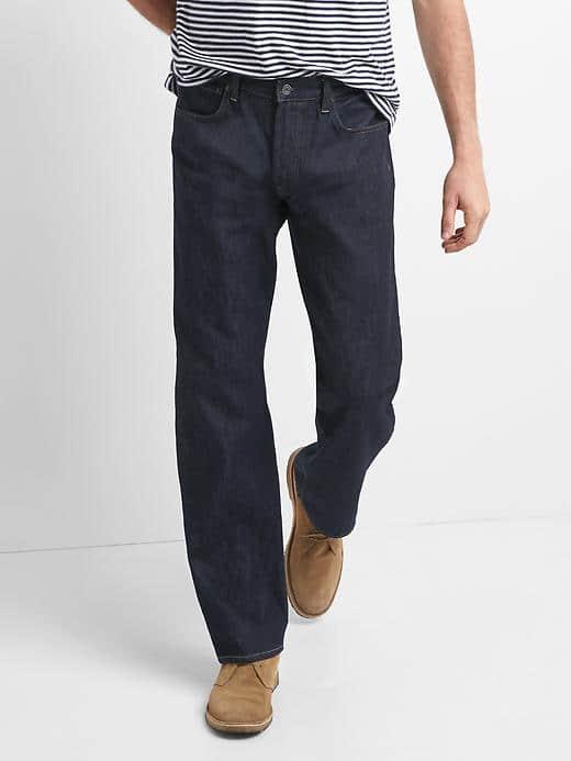 Gap Men Standard Fit Jeans - Resin Rinse