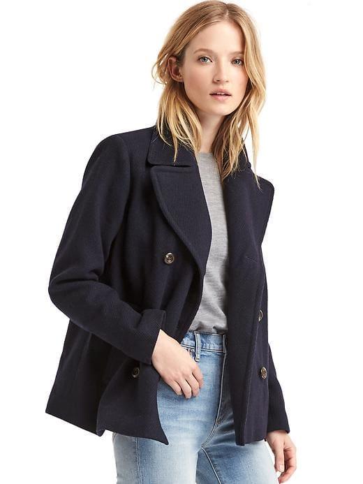 Gap Women Classic Peacoat - Navy
