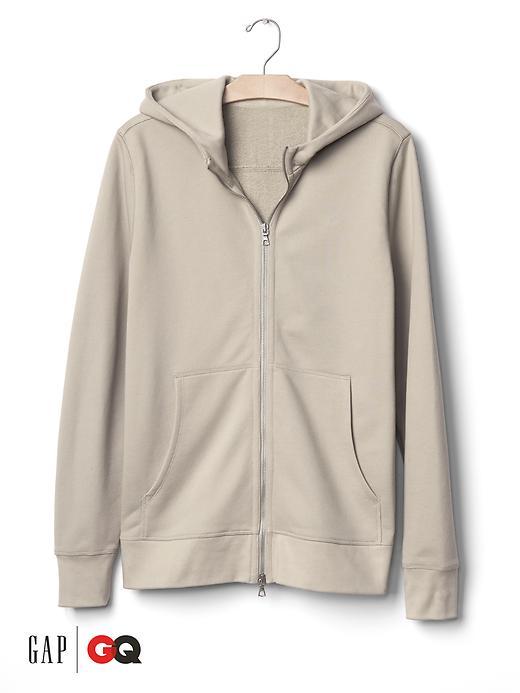 Gap Men X Gq John Elliott French Terry Dual Zip Hoodie - Clay