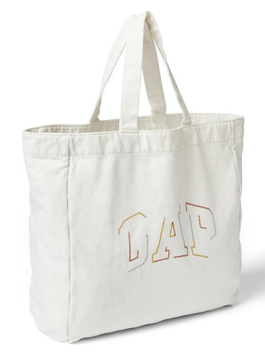 Gap Large Logo Tote - Snow Cap