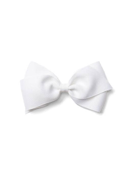 Gap Big Bow Hair Clip - New Off White