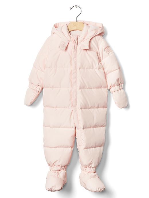 Gap Warmest Down Snowsuit - Pink Cameo