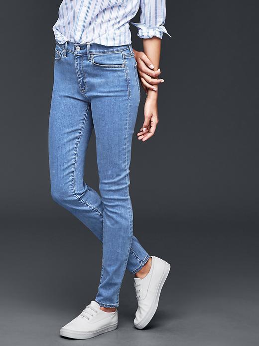 Gap Women 1969 True Skinny Stretch Jeans - Medium Indigo