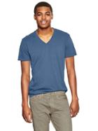 Gap Essential V Neck T - Cornflower