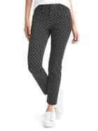 Gap Bi Stretch Skinny Ankle Pants - White Star