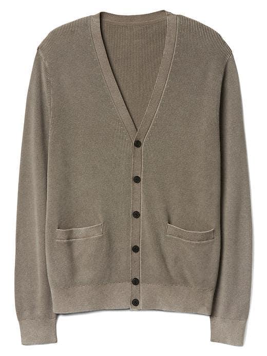 Gap Men Lightweight Cardigan - Trigger Brown