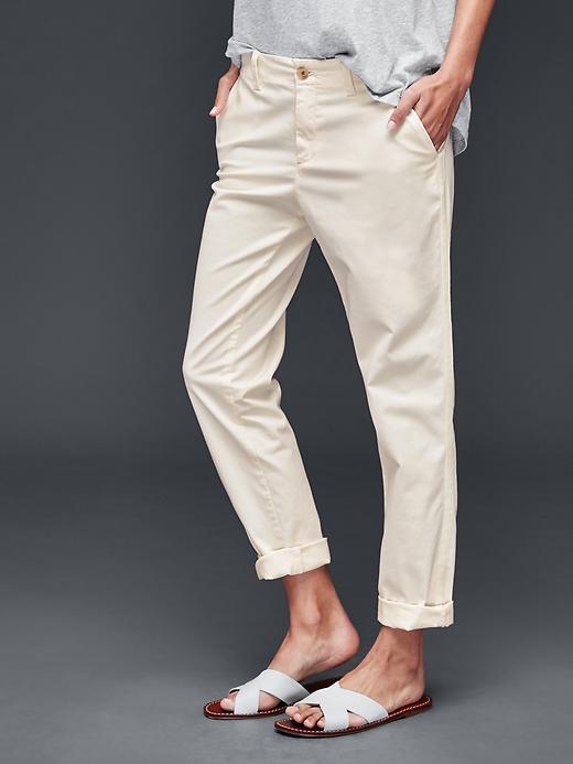 Gap Women Girlfriend Chino - Snow Cap