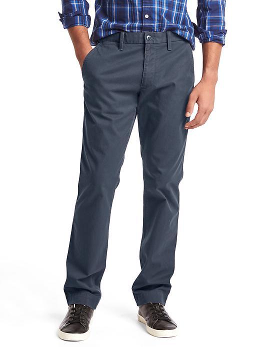 Gap Men Stretch Slim Fit Chinos - Tapestry Navy